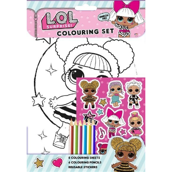 Colouring set - LOL Surprise | Chelmsford Balloons